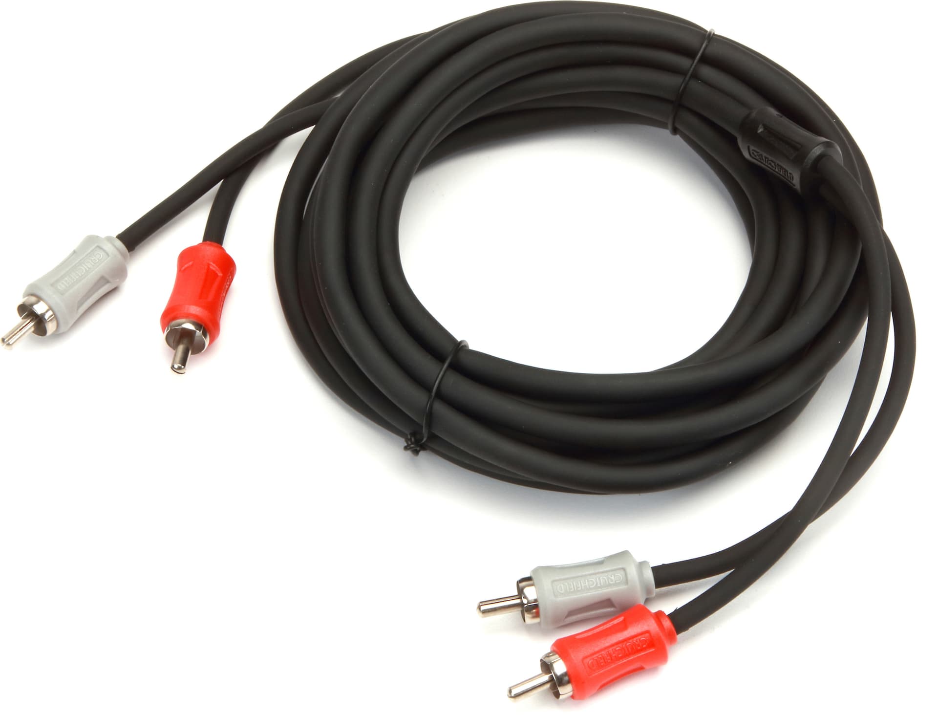 Crutchfield 2-CHANNEL RCA PATCH CABLES 12FT