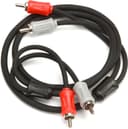 Crutchfield 2-CHANNEL RCA PATCH CABLES 3FT