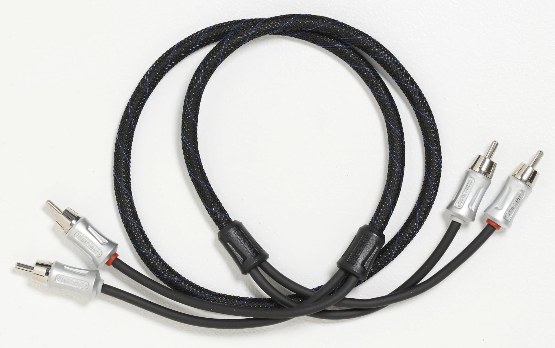 Crutchfield REFERENCE 2-CHANNEL RCA PATCH CABLES 3FT