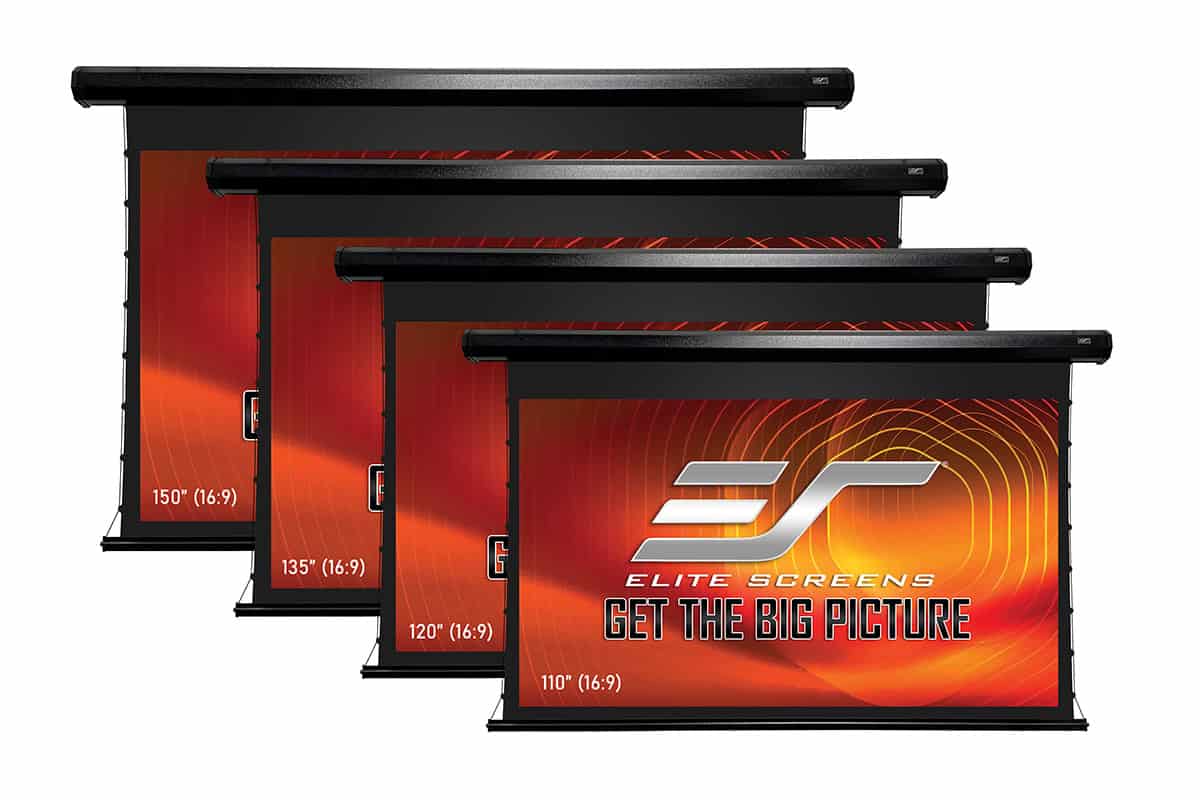 Elite Screens CINETENSION-3-WRAITHVEIL-DUAL - view 1