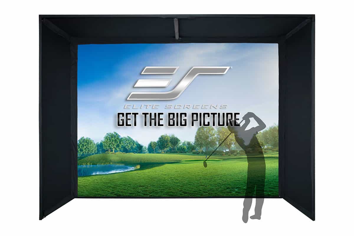 Elite Screens Golf Bay Pro Short Throw ALR LF13