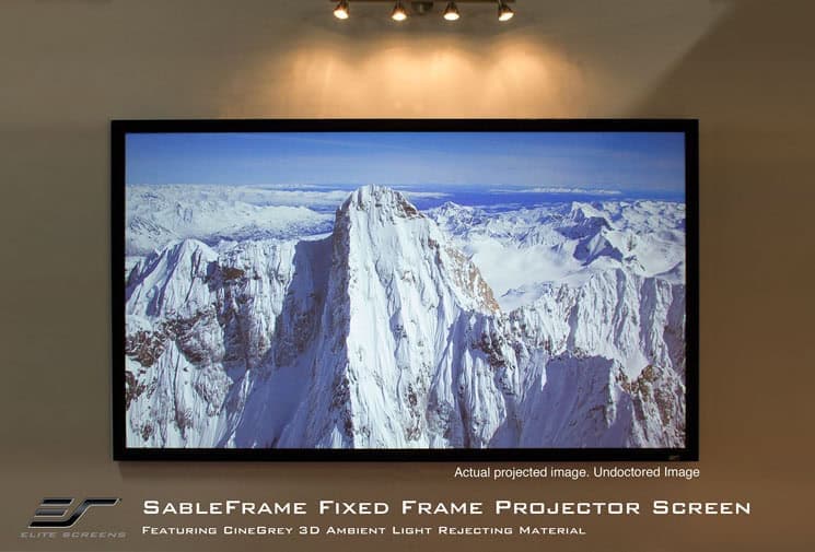 Elite Screens SABLE-FRAME-CINEGREY-3D - view 1