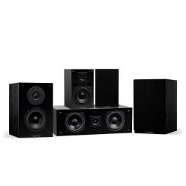Fluance ELITE-HIGH-DEFINITION-COMPACT-SURROUND-SOUND-HOME-THEATER-5.0-CHANNEL-SPEAKER-SYSTEM