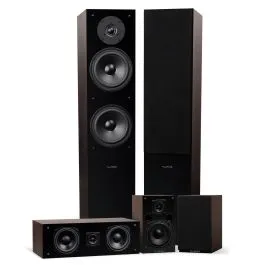 Fluance ELITE-HIGH-DEFINITION-SURROUND-SOUND-HOME-THEATER-5.0-CHANNEL-SPEAKER-SYSTEM