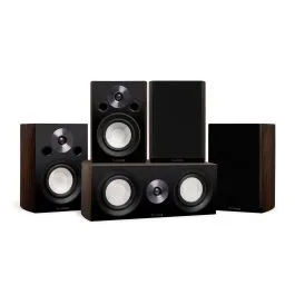 Fluance REFERENCE-COMPACT-SURROUND-SOUND-HOME-THEATER-5.0-CHANNEL-SPEAKER-SYSTEM