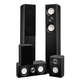 Fluance REFERENCE-SURROUND-SOUND-HOME-THEATER-5.0-CHANNEL-SPEAKER-SYSTEM