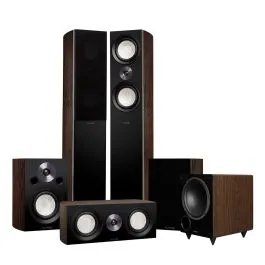 Fluance REFERENCE-SURROUND-SOUND-HOME-THEATER-5.1-CHANNEL-SPEAKER-SYSTEM-WITH-DB10-SUBWOOFER