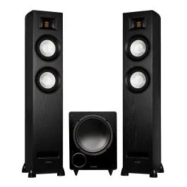 Fluance RI91-POWERED-FLOORSTANDING-TOWER-SPEAKERS-AND-DB10-POWERED-SUBWOOFER