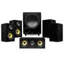 Fluance SIGNATURE-HIFI-COMPACT-SURROUND-SOUND-HOME-THEATER-5.1-CHANNEL-SPEAKER-SYSTEM