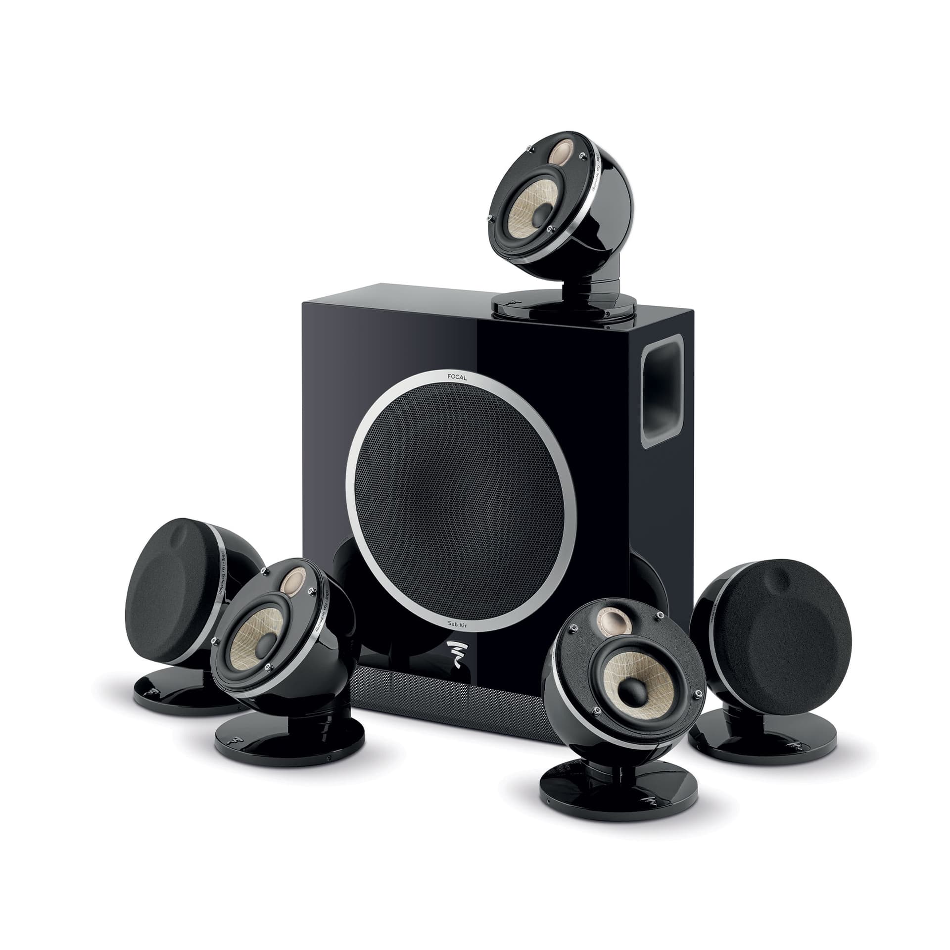 Focal DOME FLAX PACK 5.1 BLACK