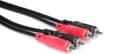 Hosa STEREO RCA CABLE 3.3FT