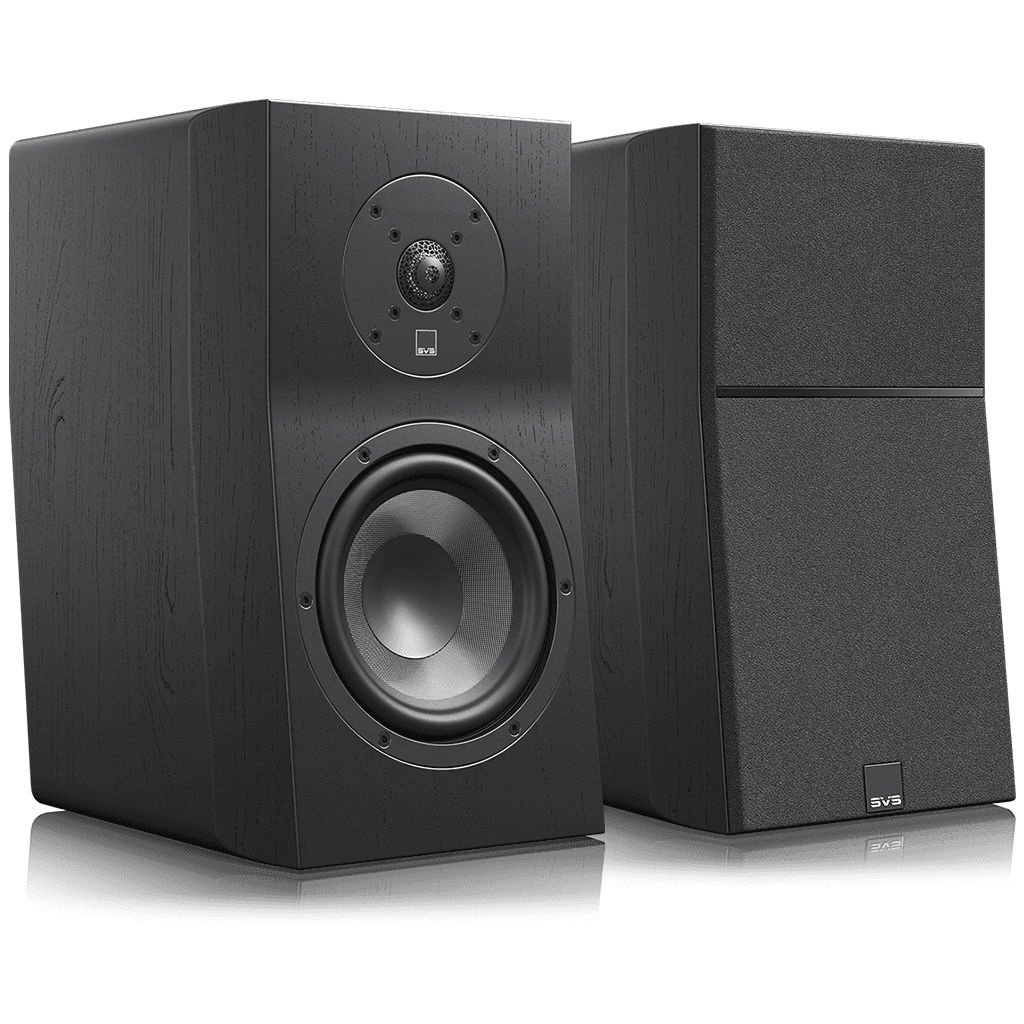 SVS ULTRA EVOLUTION BOOKSHELF-BLACK-OAK-VENEER