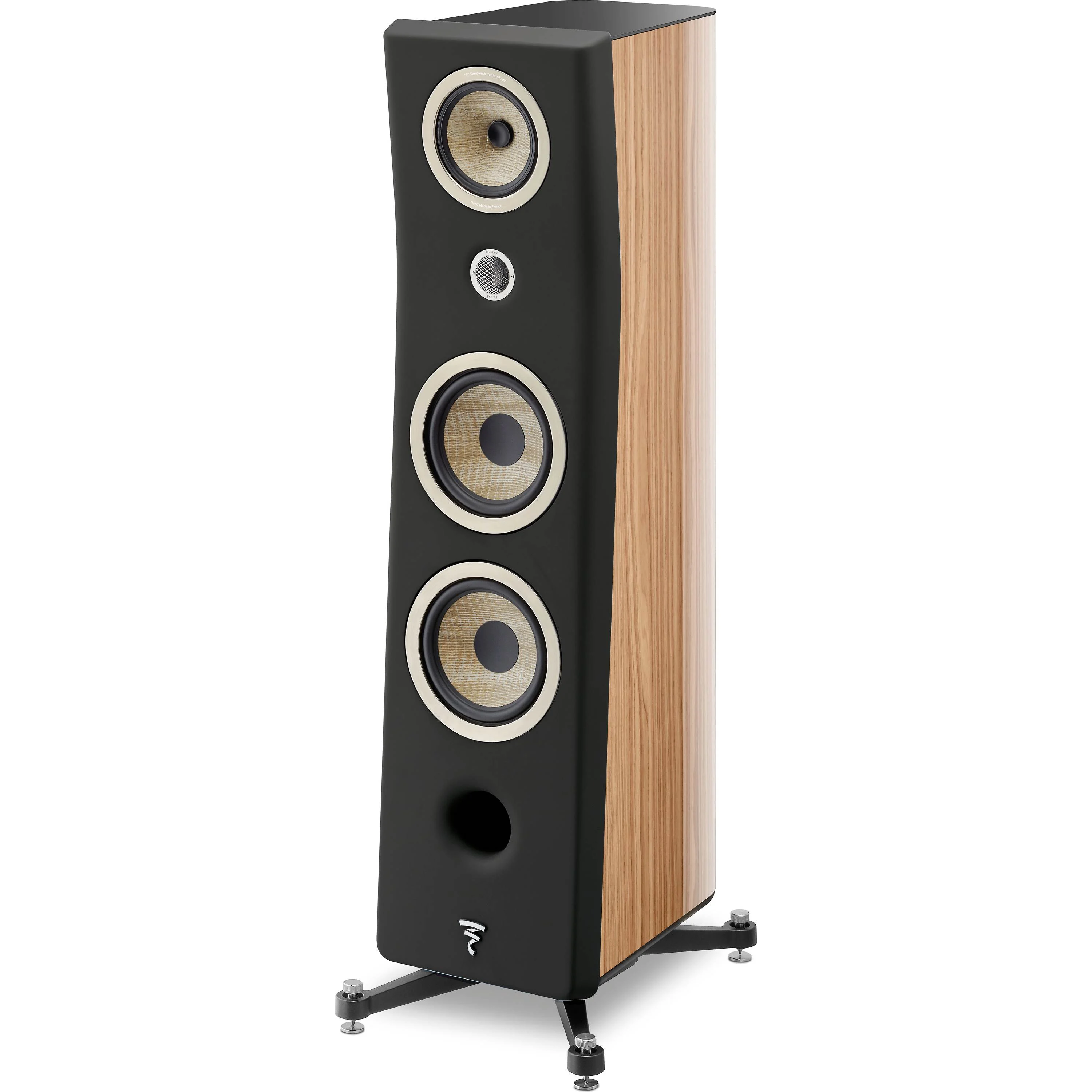 Focal Kanta™ No.3-HIGH-GLOSS WALNUT/MATTE BLACK