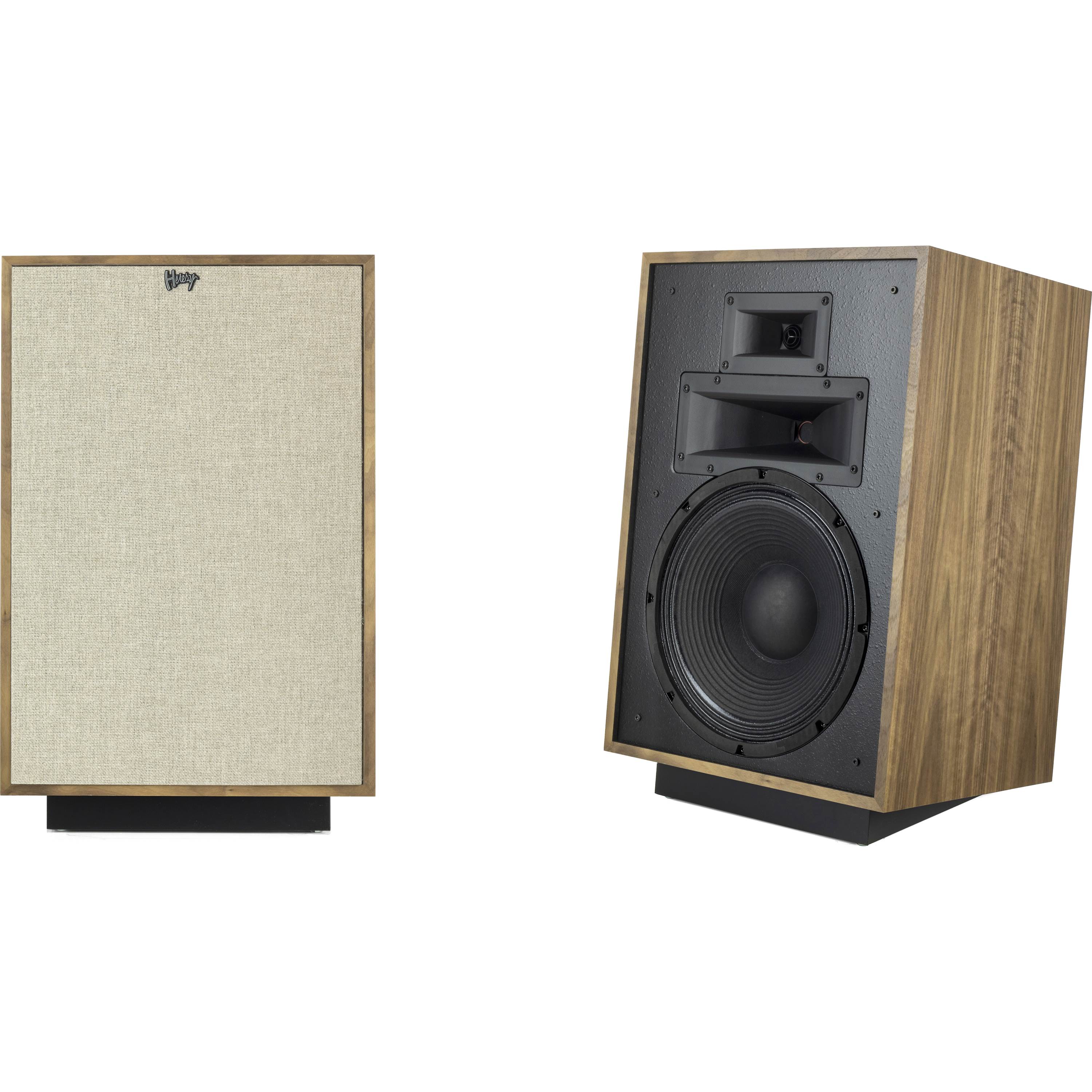 Klipsch Heritage Heresy IV-WALNUT WITH LAMBSWOOL GRILLE