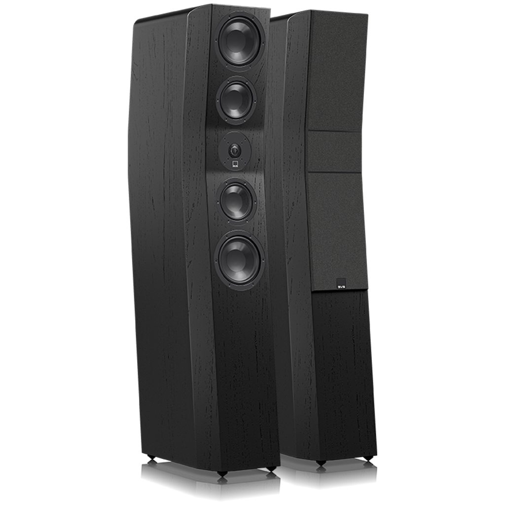 SVS Ultra Evolution Tower-BLACK OAK VENEER